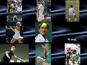 Sport - Bilder vom Tennis