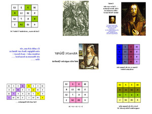 Albrecht Drers magisches Quadrat