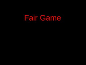 Antiquus 897 - Fair game