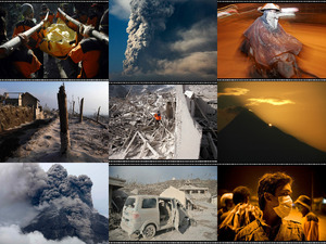 schlimme Bilder vom Merapi Vulkan in Indonesien
