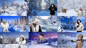 klicke hier, um die Datei herunterzuladen Winterwunderland mit Musik