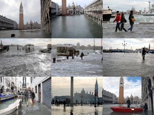 Hochwasser in Venedig