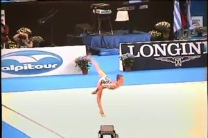 Gymnastik mit dem Ball in Perfektion