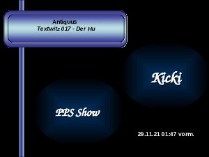 Antiquus 900 - Textwitz 017 - Der Hu