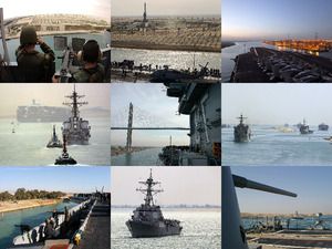 US Navy in the Suez Canal