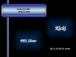 Antiquus 863 - Was ist Mut