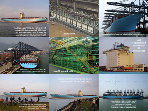 Riesencontainerschiff 