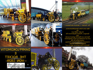 Dampflokomotive The Rocket 1829 