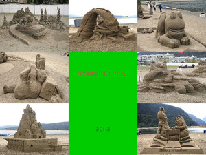Sand-Skulpturen