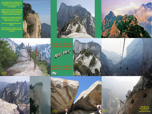 Der Berg Hua Shan in China