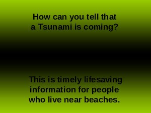 Tsunamiwarnung
