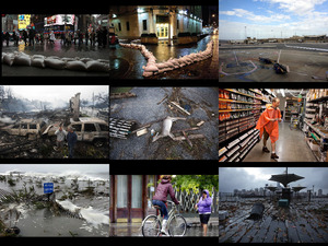 noch mal Bilder vom Hurricane Sandy in New York