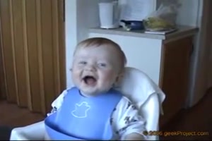 Das lachende Baby