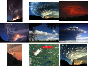 Bilder vom Vulkan Puyehue