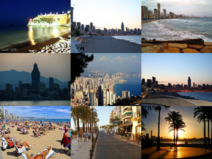 Benidorm Spanien