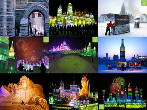 Eis-Festival in Harbin (China)