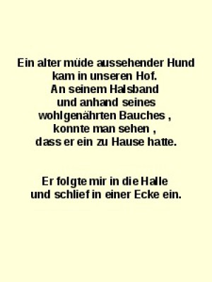 klicke hier, um die Datei herunterzuladen Hundegschichte