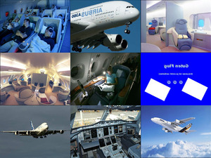 ber den Wolken - Bilder vom A380