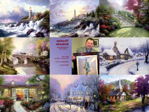 klicke hier, um die Datei herunterzuladen Thomas Kinkade, Painter of Light (Maler des Lichts)