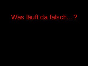 Antiquus 352 - Was laeuft da falsch