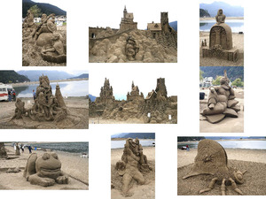 wieder einmal schne Kunst mit Sandfiguren