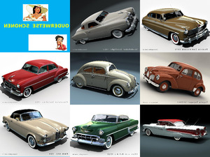 klicke hier, um die Datei herunterzuladen sehr schöne Zeichnungen von Oldtimern