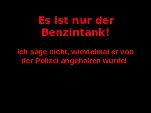 Antiquus 1131 - Es ist nur der Benzintank