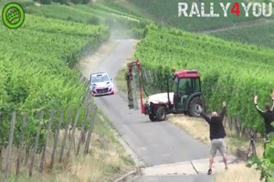 Farmer gegen Rallyfahrer