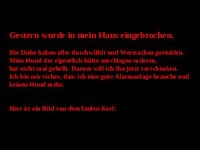 Hund zu verkaufen