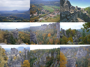 Herbstwanderung im Elbsandsteingebirge