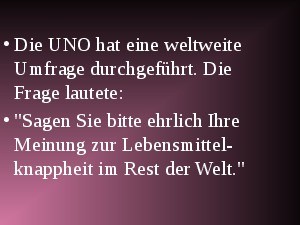 KW16 Kurt s Witze Umfrage der UNO