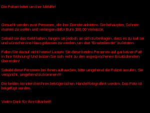 klicke hier, um die Datei herunterzuladen Antiquus 227 - Polizeiwahrnung Schnee