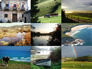 Naturpark Oyambre Cantabrien Spanien