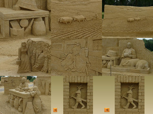 Sandskulpturen Hoensbroek 