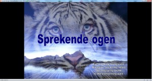 sprekende ogen - sprechende Augen