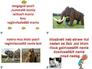 klicke hier, um die Datei herunterzuladen Mammut Faultier und Saeaebelzahntiger