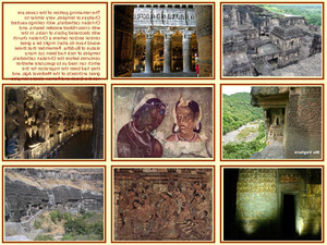 Ajanta Hhlen(tempel) India