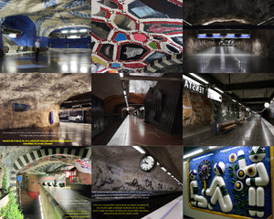 Metro de Estocolmo - deutsch