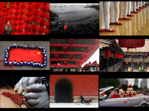 rote Bilder aus China