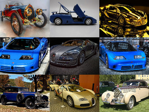 Bugatti - tolle Fahrzeuge
