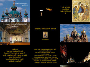wundervolle und beeindruckende russische Kirchen