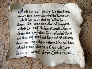klicke hier, um die Datei herunterzuladen Achte auf deine Worte