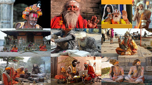klicke hier, um die Datei herunterzuladen Indien der Heiliger Mann Sadhu.E.
