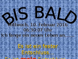 bis bald