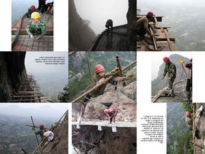 klicke hier, um die Datei herunterzuladen Wanderwegbau in den Bergen - China