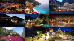 klicke hier, um die Datei herunterzuladen Italien Positano Nacht und Tag.E.