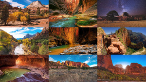 Utah Zion Naturpark.E.