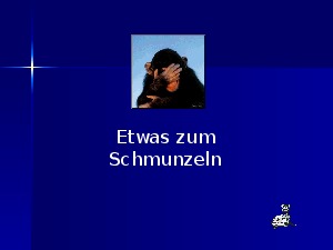 Etwas Zum Schmunzeln