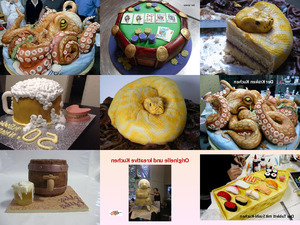 Originelle und kreative Kuchen E 