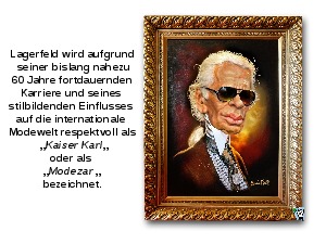 Karl Lagerfeld exklusiv fuer den Funppot